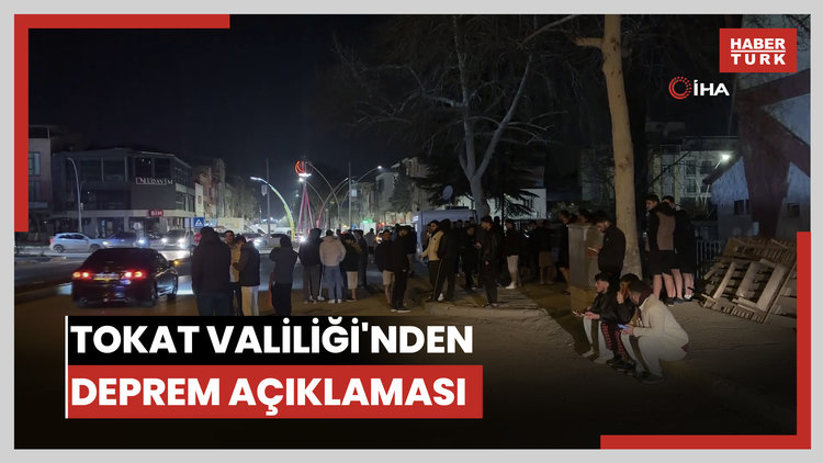 Tokat Valiliği'nden deprem açıklaması: "Olumsuz bir durum bulunmamaktadır"