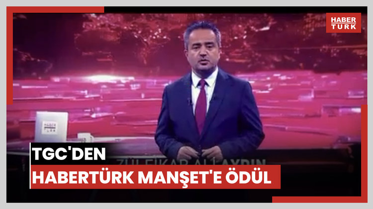 TGC'DEN HABERTÜRK MANŞET'E ÖDÜL