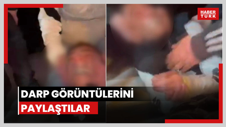 Ağzını ve ellerini bantladılar, darp görüntülerini paylaştılar