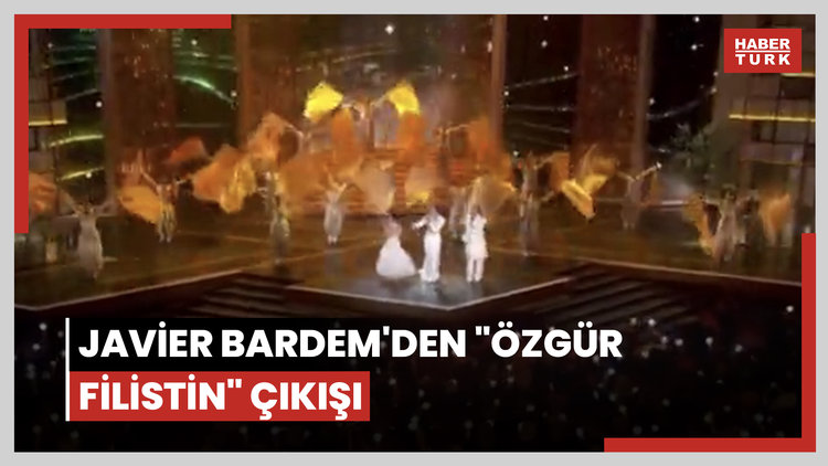 Javier Bardem'den "Özgür Filistin" çıkışı