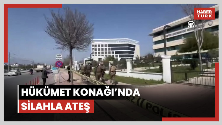 Antalya'nın Kepez ilçesinde Hükümet Konağı'nda silahla ateş edilmesi üzerine bölgeye polis ekipleri yönlendirildi