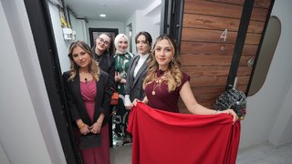 Buse gelinden yöresel karşılama!