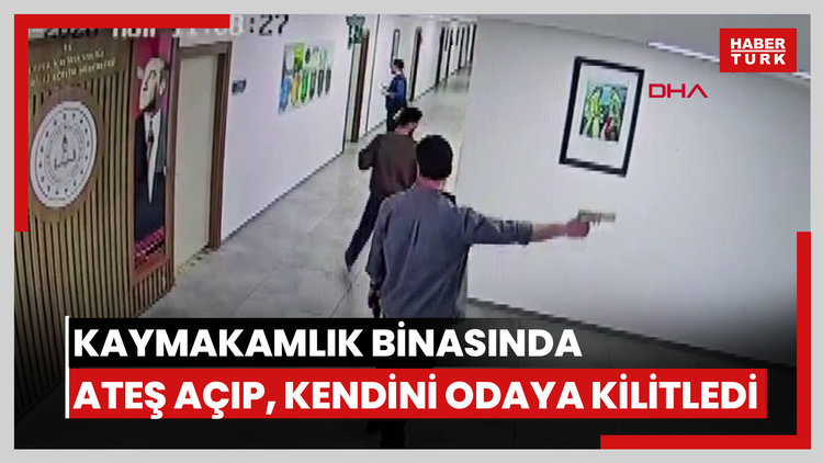 Kaymakamlık binasında ateş açıp, kendini odaya kilitledi (2)