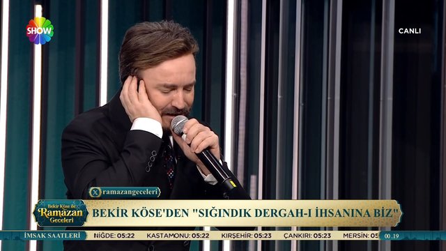 Bekir Köse'den "Sığındık Dergah-ı İhsanına Biz"