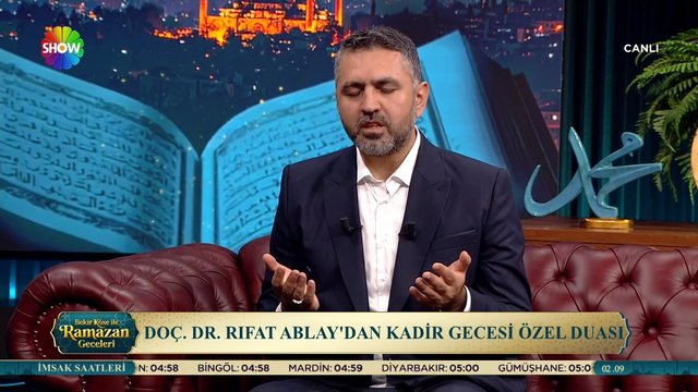 Doç. Dr. Rıfat Ablay'dan Kadir Gecesi özel duası! 