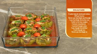 Biber sevenlerin bayılacağı dolmayarık tarifi...