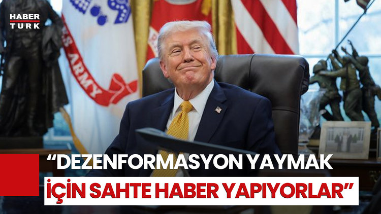 ABD Başkanı Trump: "İran Yapay Zekayla Haber Üretiyor"
