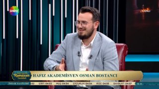 Hafız Akademisyen Osman Bostancı açıklıyor...