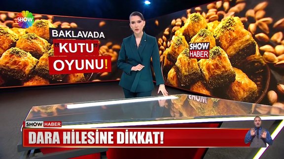 Baklavada kutu oyunu!