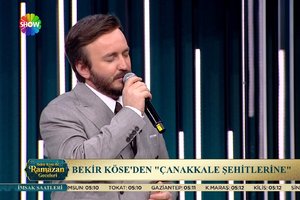 Bekir Köse'den "Çanakkale Şehitlerine"