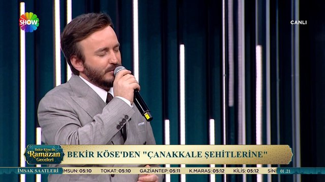 Bekir Köse'den "Çanakkale Şehitlerine"