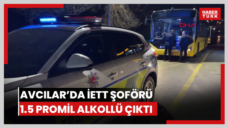 Avcılar'da güzergahı karıştıran İETT otobüsü şoförünü yolcular şikayet etti; 1.5 promil alkollü çıktı