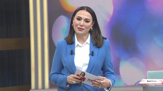 Kocası yayını terk etti!