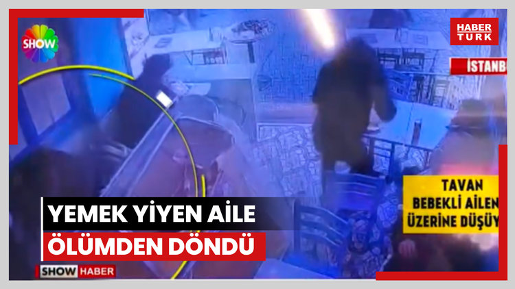 Yemek yiyen aile ölümden döndü