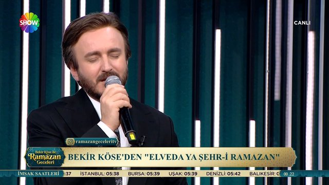 Bekir Köse’den "Elveda Ya Şehr-i Ramazan"