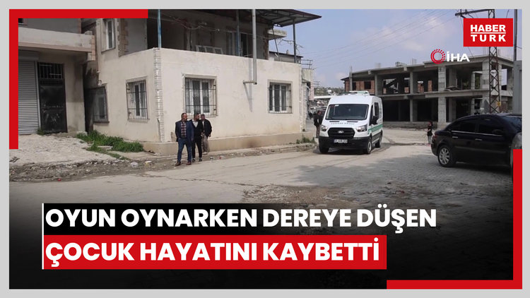 Oyun oynadığı sırada dereye düşerek can veren evladını elleriyle defneden acılı baba " En son baktığımda dere kenarında terliği vardı"