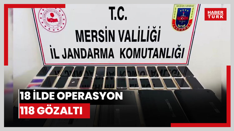 18 ilde operasyon: 118 gözaltı