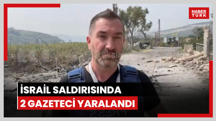 İsrail saldırısında 2 gazeteci yaralandı