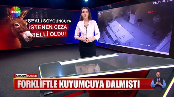 Eşekli soyguncuya istenen ceza belli oldu!