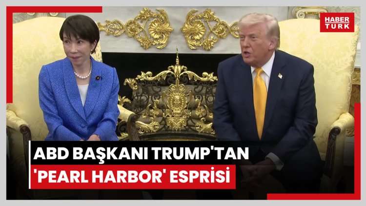 ABD Başkanı Trump'tan 'Pearl Harbor' esprisi