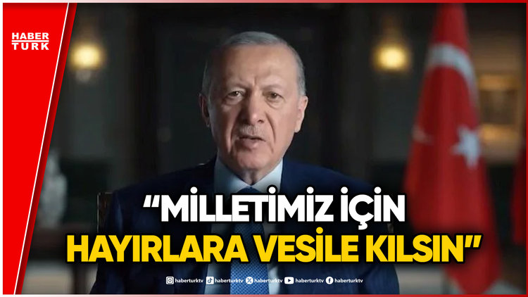 Cumhurbaşkanı Erdoğan'dan Bayram Mesajı