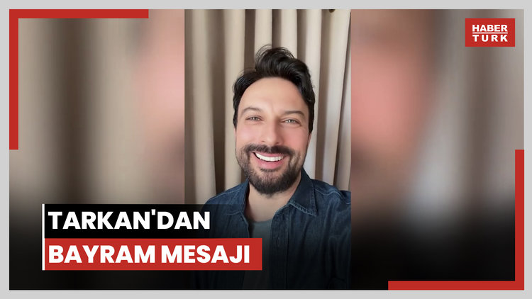Tarkan'dan bayram mesajı