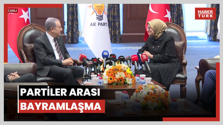 Partiler arası bayramlaşma