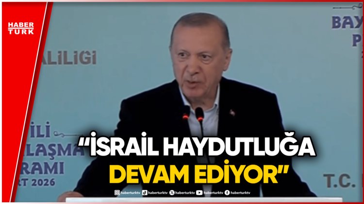 Cumhurbaşkanı Erdoğan: "Netanyahu Terörü Küresel Barışı Tehdit Ediyor"