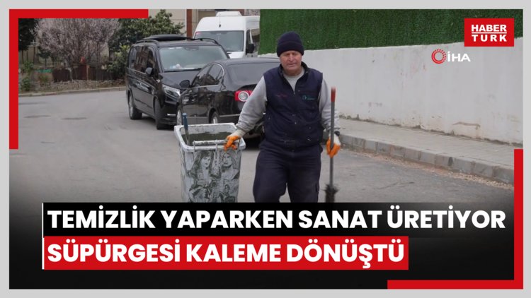 Çöpçüler Kralı'nda Kemal Sunal için mikrofon olan süpürge, onun elinde kaleme dönüştü