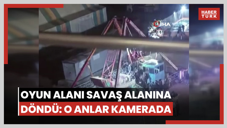 Oyun alanı savaş alanına döndü: O anlar kamerada