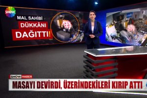 Mal sahibi dükkanı kapattı! 