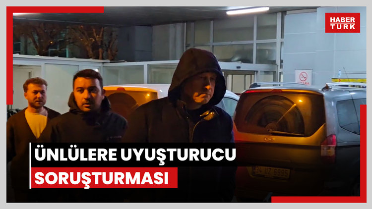 Ünlülere uyuşturucu soruşturmasında flaş gözaltılar