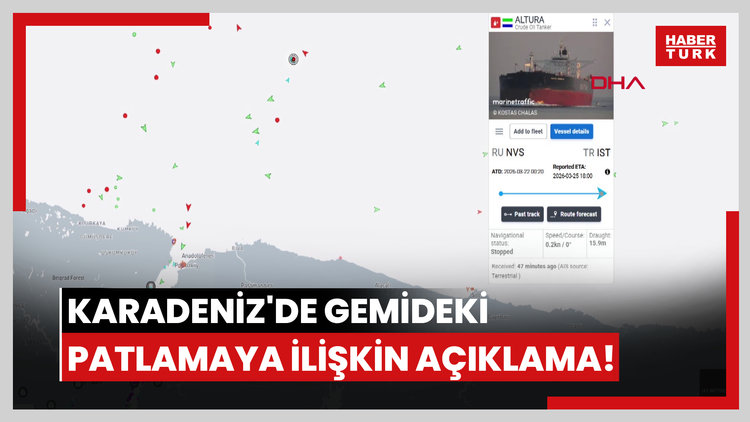 Ulaştırma Bakanı'ndan Karadeniz'de gemideki patlamaya ilişkin açıklama!