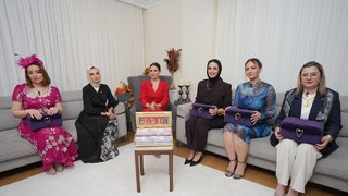 Güler Arslan’ın evine konuk olundu.