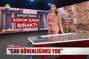 Apartmanı köpük içinde bıraktı!