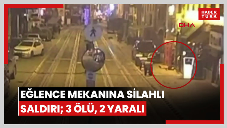 İzmit'te eğlence mekanına silahlı saldırı; 3 ölü, 2 yaralı: olay anı kamerada