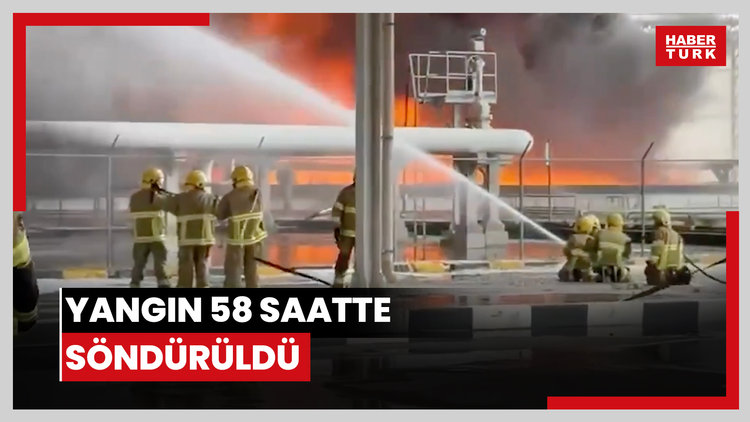 Kuveyt Havalimanı yakınlarındaki yangın 58 saatte söndürüldü