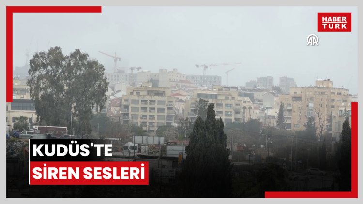 Kudüs'te siren sesleri