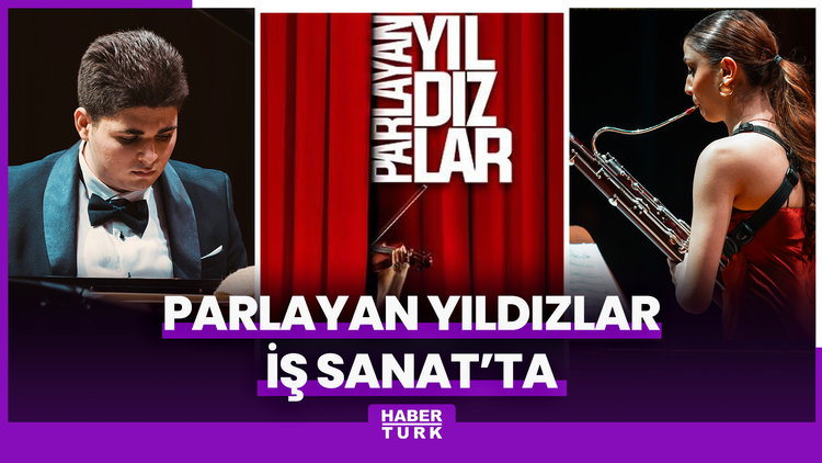 Parlayan yıldızlar İş Sanat'ta