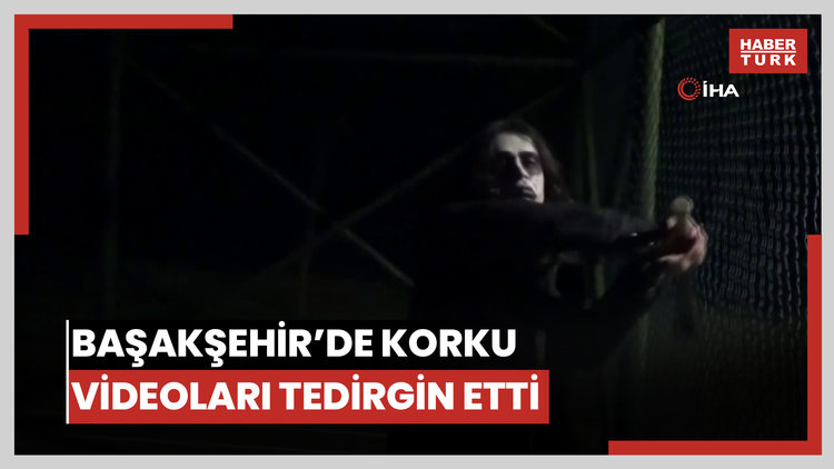 Başakşehir'de sitede korkunç videolar çeken şahıs vatandaşları tedirgin etti