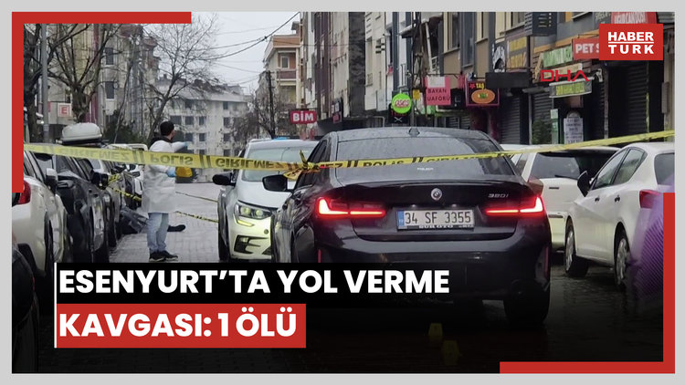 Esenyurt'ta yol verme tartışması silahlı kavgaya dönüştü: 1 ölü