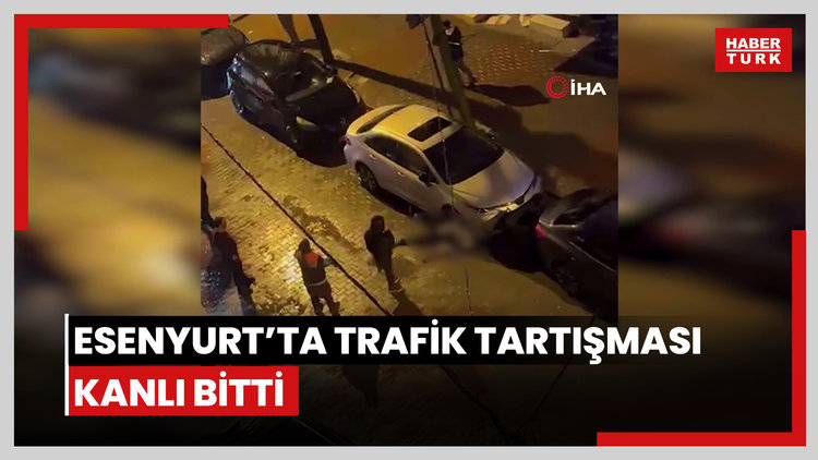 Esenyurt'ta iki sürücünün trafik tartışması kanlı bitti