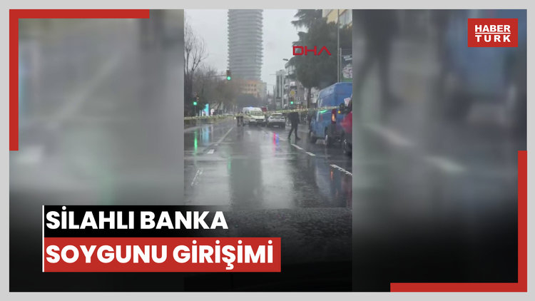Silahlı banka soygunu girişimi