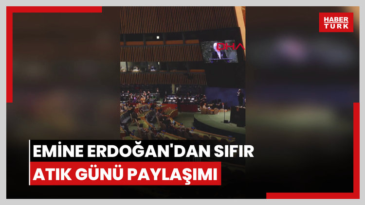 Emine Erdoğan'dan 30 Mart Uluslararası Sıfır Atık Günü paylaşımı