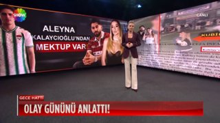 Aleyna Kalaycıoğlu'ndan mektup! 