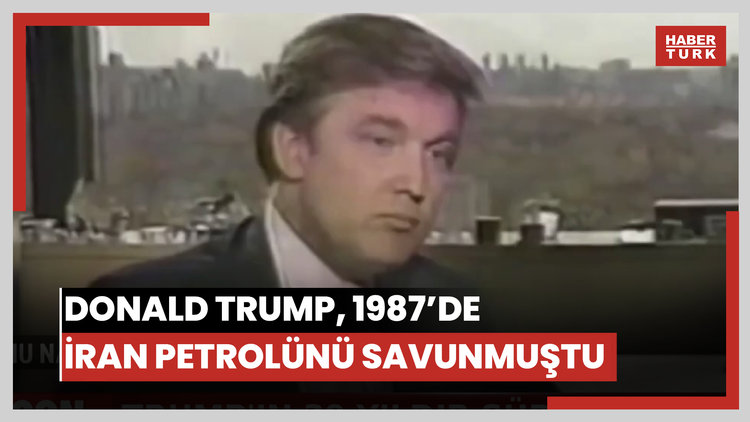 Trump'ın 1987'den beri İran isteği
