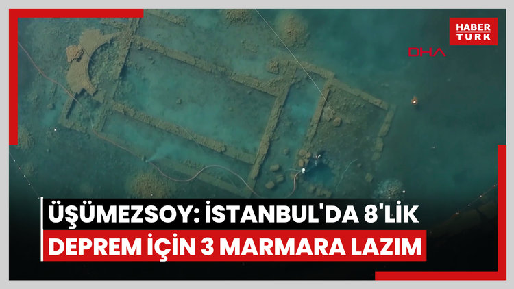 Prof. Dr. Üşümezsoy: İstanbul'da 8 büyüklüğünde deprem olması için 3 tane Marmara lazım
