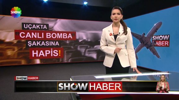 Uçakta bomba paniği!