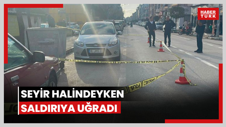 Polise sığındı! Seyir halindeyken saldırıya uğradı
