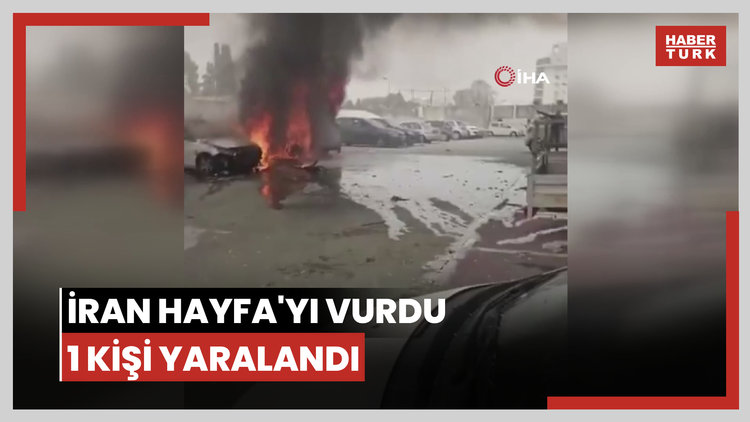 İran Hayfa'yı vurdu